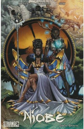 Niobe: She is Death 4A published by Stranger with cover art by Sheldon Mitchell