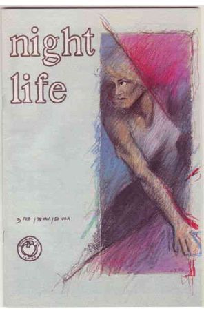 Night Life 3 published by Strawberry Jam with cover art by Chris Alexander