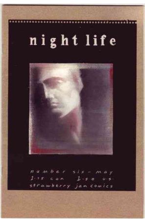 Night Life 6 published by Strawberry Jam with cover art by Simon Tristam