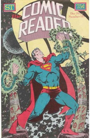 The Comic Reader 151 published by Street Enterprises with cover art by Jim Starlin