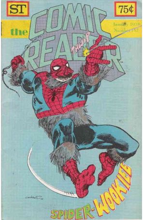 The Comic Reader 152 published by Street Enterprises with cover art by Dave Cockrum
