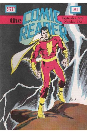 The Comic Reader 172 published by Street Enterprises with cover art by Jim Aparo