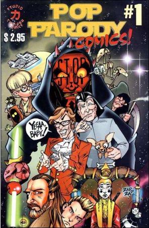 Pop Parody Comics 1 published by Studio Chikara with cover art by Bill Maus
