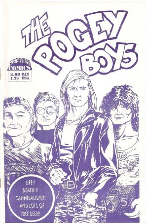 Pogey Boys 1 published by Subterranean with cover art by James Jeffrey Lawless