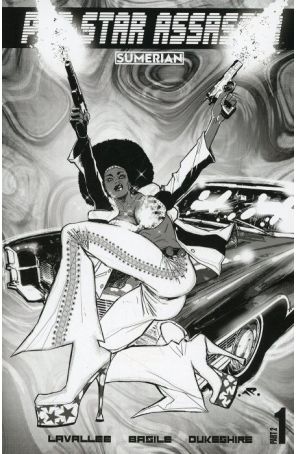 Pop Star Assassin 2 1B published by Sumerian with cover art by Marcelo Basile