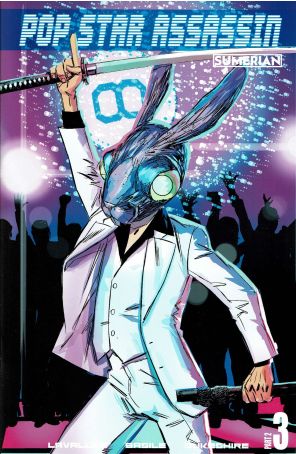 Pop Star Assassin 2 3A published by Sumerian with cover art by Marcelo Basile