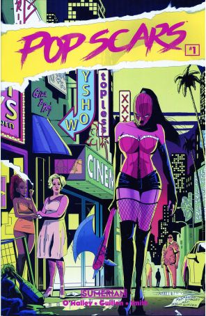 Popscars (Sumerian) 1A published by Sumerian with cover art by Santi Guillen
