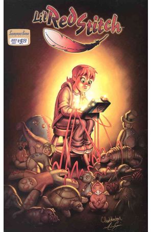 Li'l Red Stitch 1 published by Summertime with cover art by Courtney Huddleston