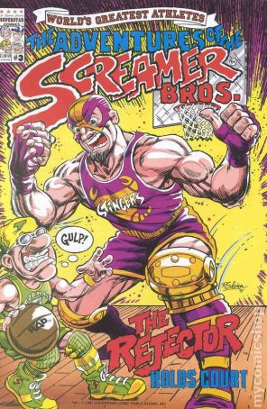 Adventures of the Screamer Brothers 3 published by Superstar with cover art by Rich Sullivan