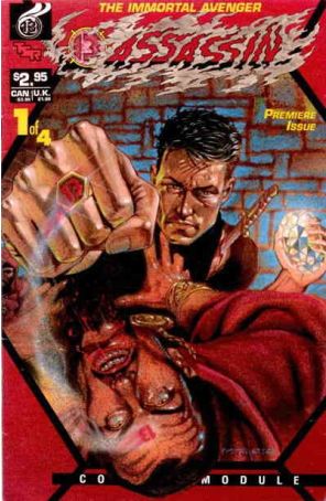 13: Assassin Comics Module 1 published by TSR with cover art by Brian Stelfreeze