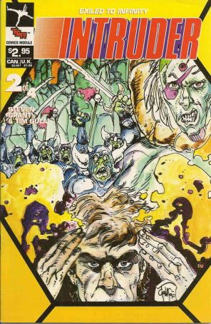 Intruder Comics Module 2 published by TSR with cover art by Tim Gula