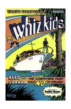 Tandy Computer Whiz Kids 2 published by Tandy with cover art by Dick Ayers