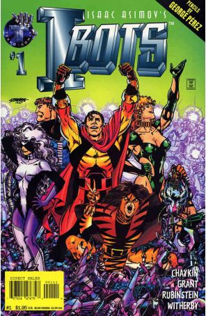 I•Bots (Isaac Asimov's, 1st Series) 1 published by Tekno with cover art by George Pérez