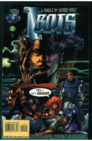 I•Bots (Isaac Asimov's, 1st Series) 2A published by Tekno with cover art by George Pérez