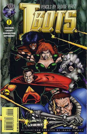 I•Bots (Isaac Asimov's, 1st Series) 2 published by Tekno with cover art by Howard Chaykin
