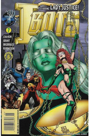 I•Bots (Isaac Asimov's, 1st Series) 7 (Newsstand) published by Tekno with cover art by Brian Kong