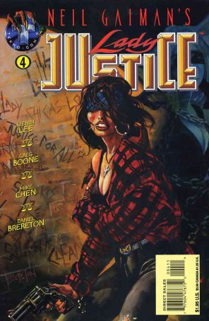 Lady Justice (Neil Gaiman's, Vol. 1) 4 published by Tekno with cover art by Dan Brereton