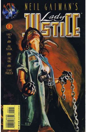 Lady Justice (Neil Gaiman's, Vol. 1) 5 published by Tekno with cover art by Dan Brereton