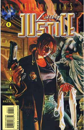 Lady Justice (Neil Gaiman's, Vol. 1) 6 published by Tekno with cover art by Dan Brereton