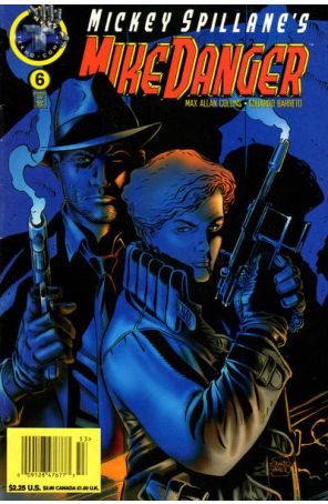 Mike Danger (Mickey Spillane's, Vol. 1) 6 (Newsstand) published by Tekno with cover art by Eduardo Barreto