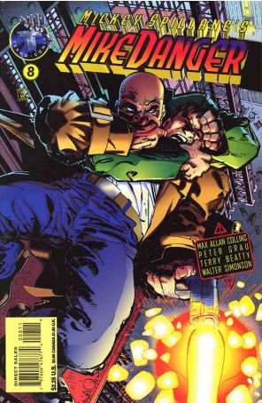 Mike Danger (Mickey Spillane's, Vol. 1) 8 published by Tekno with cover art by Walt Simonson