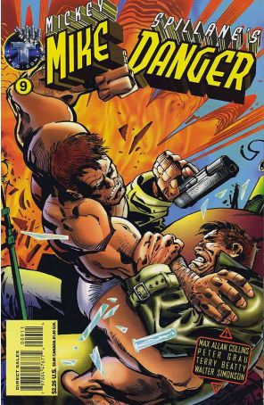 Mike Danger (Mickey Spillane's, Vol. 1) 9 published by Tekno with cover art by Walt Simonson
