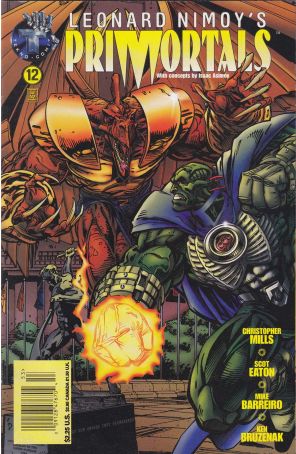 Primortals (Leonard Nimoy's, Vol. 1) 12 (Newsstand) published by Tekno