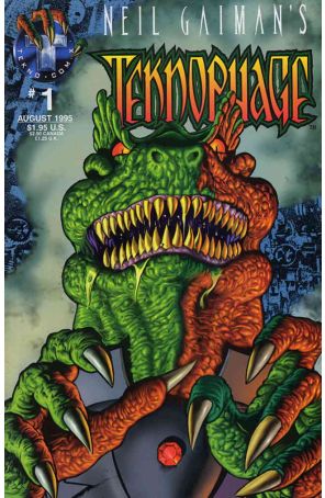 Teknophage (Neil Gaiman's) 1 published by Tekno with cover art by Bryan Talbot