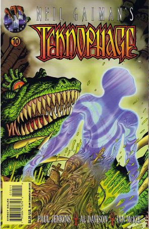 Teknophage (Neil Gaiman's) 10 published by Tekno with cover art by Bryan Talbot