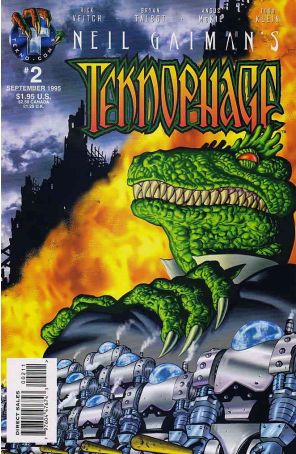 Teknophage (Neil Gaiman's) 2 published by Tekno with cover art by Bryan Talbot