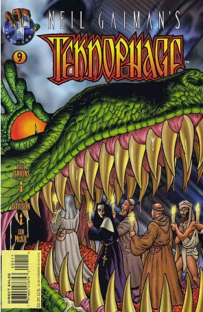 Teknophage (Neil Gaiman's) 9 published by Tekno with cover art by Bryan Talbot