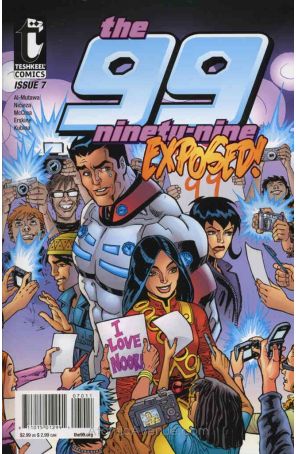 The 99 7 published by Teshkeel with cover art by Ron Wagner