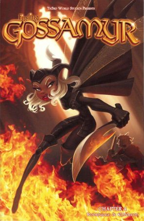 Finding Gossamyr 4 published by Th3rd World with cover art by Sarah Ellerton