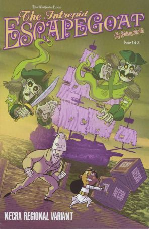 The Intrepid Escapegoat 1A published by Th3rd World with cover art by Brian Smith