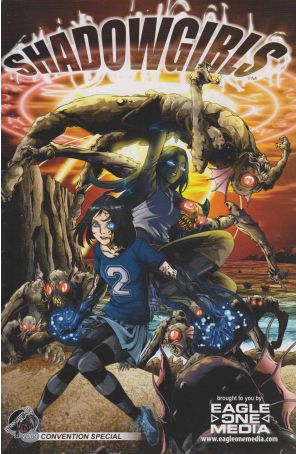 Shadowgirls 1 published by Th3rd World with cover art by Steven Cummings