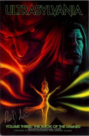 Ultrasylvania 3 published by Third Option with cover art by Marc Schultz