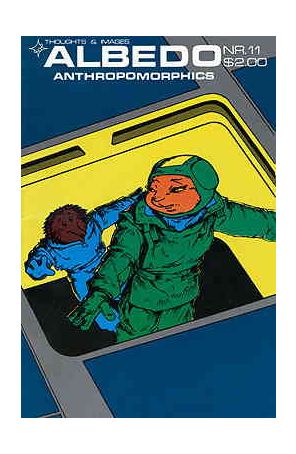 Albedo (1st Series) 11 published by Thoughts & Images with cover art by Steven A. Gallacci