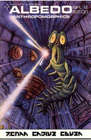 Albedo (1st Series) 9 published by Thoughts & Images with cover art by Karl Kofoed