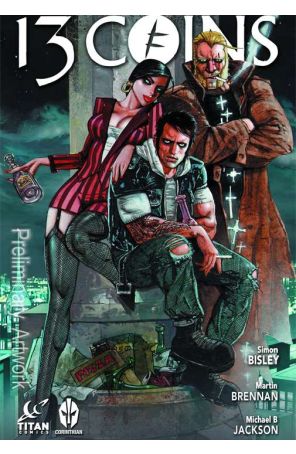13 Coins 1A published by Titan with cover art by Simon Bisley