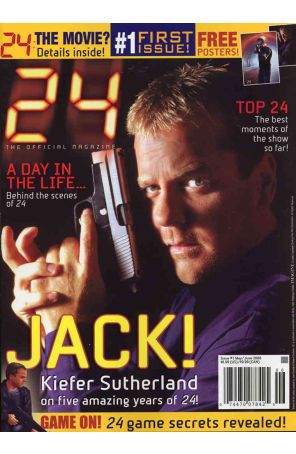 24 Magazine 1 (with poster) published by Titan