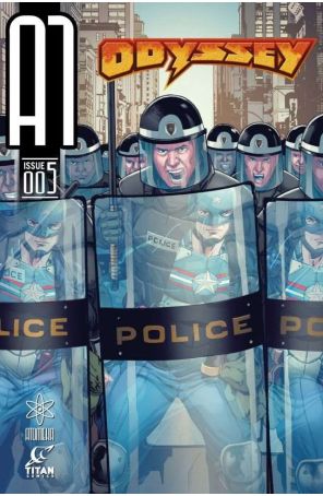 A1 (4th Series) 5C published by Titan with cover art by Garrie Gastonny