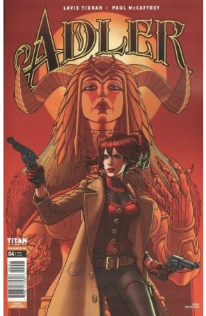 Adler 4B published by Titan with cover art by Paul Mccaffrey