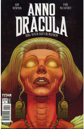 Anno Dracula: 1895 Seven Days in Mayhem 4A published by Titan with cover art by Paul McCaffrey
