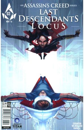 Assassin's Creed: Locus 3B published by Titan with cover art by Caspar Wijngaard