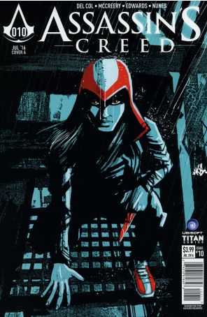 Assassin's Creed: Trial By Fire 10A published by Titan with cover art by Adam Gorham