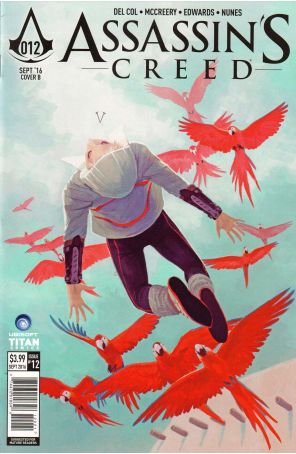 Assassin's Creed: Trial By Fire 12B published by Titan with cover art by Maria Sanapo
