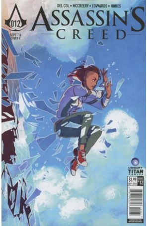 Assassin's Creed: Trial By Fire 12C published by Titan with cover art by Paul Duffield