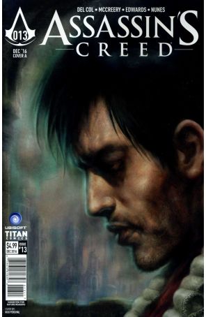 Assassin's Creed: Trial By Fire 13A published by Titan with cover art by Nick Percival