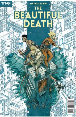 Beautiful Death 1B published by Titan with cover art by Mathieu Bablet
