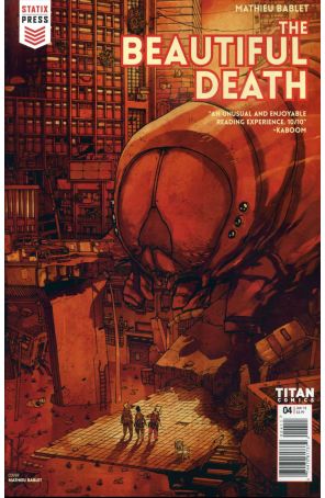 Beautiful Death 4 published by Titan with cover art by Mathieu Bablet